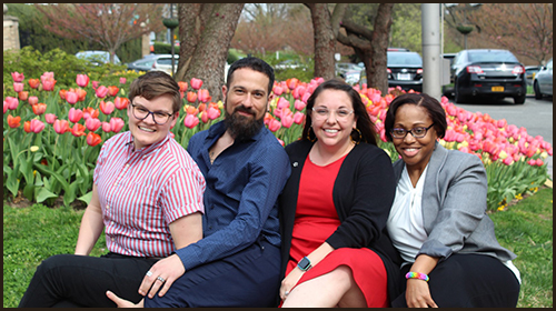 ATN's planning committee: Lydia Ahlum Hanson, Manny Ocasio, Nicole Blanton, and Angulique Outlaw